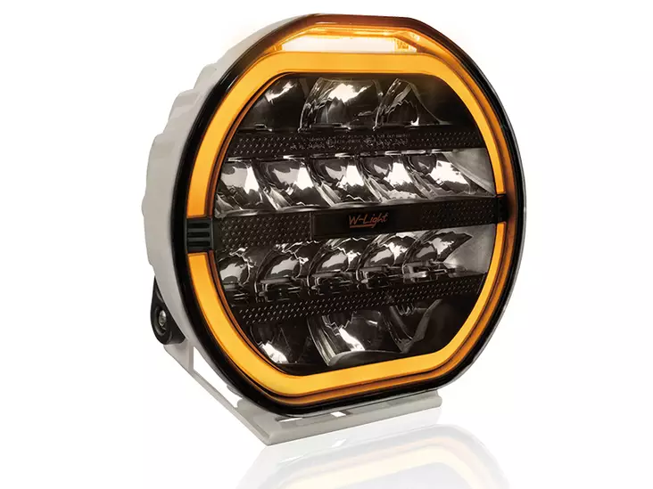 W-Light Fury 9'' White LED-Ekstralys - LED-ekstralys - 8020110827 - 1