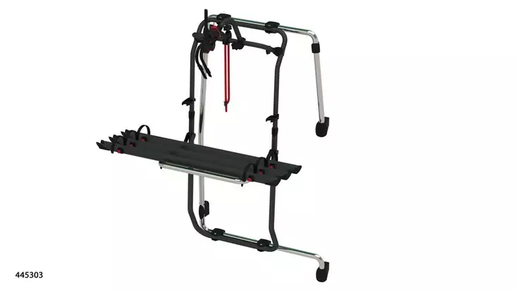 Sykkelstativ Volkswagen Crafter 2017– med delt bakdør - Sykkelstativer - 8020112468 - 1