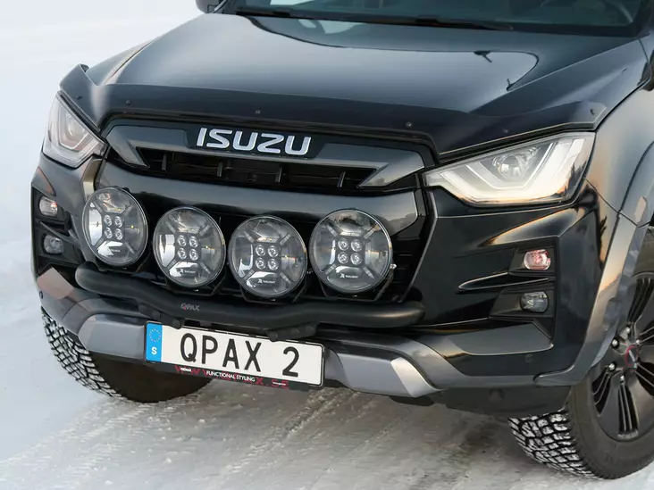 Q-LIGHT Isuzu D-Max 21-24 ekstralysfeste (ekstralysbøyle) for 4 lamper - Frontbøyler til Varebil & Pick-up - 8020120888 - 1