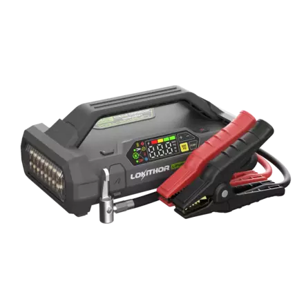 Jumpstarter – Lokithor JA3000 PRO – 3000A, 12V, 150 PSI luftkompressor, LiFePO4 - Startbooster - 8020120509 - 1