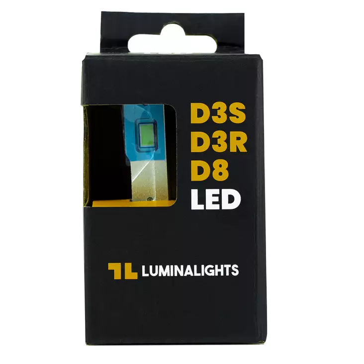 LuminaLights 1:1 Challenger D3S / D3R / D8 LED-pære - Julesalg - 8020109839 - 1